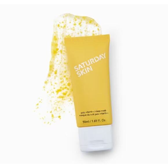 SATURDAY SKIN Yuzu Vitamin C Sleep Mask BNIB - Picture 1 of 8